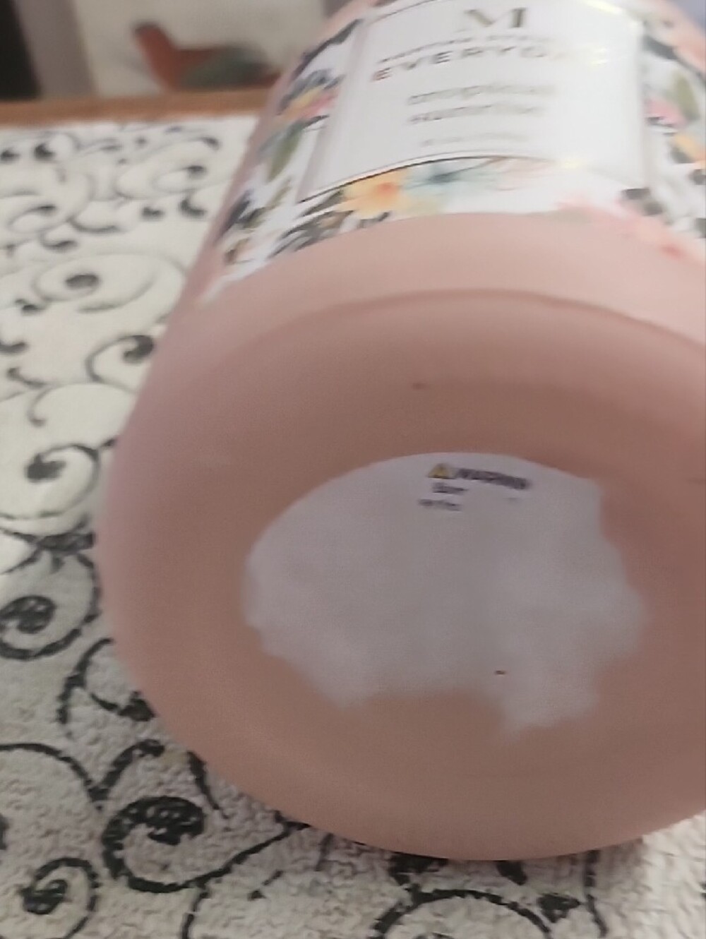 Martha Stewart Everyday Tropical Sunrise Candle in Soft Pink with Gold Lid - Picture 7 of 7